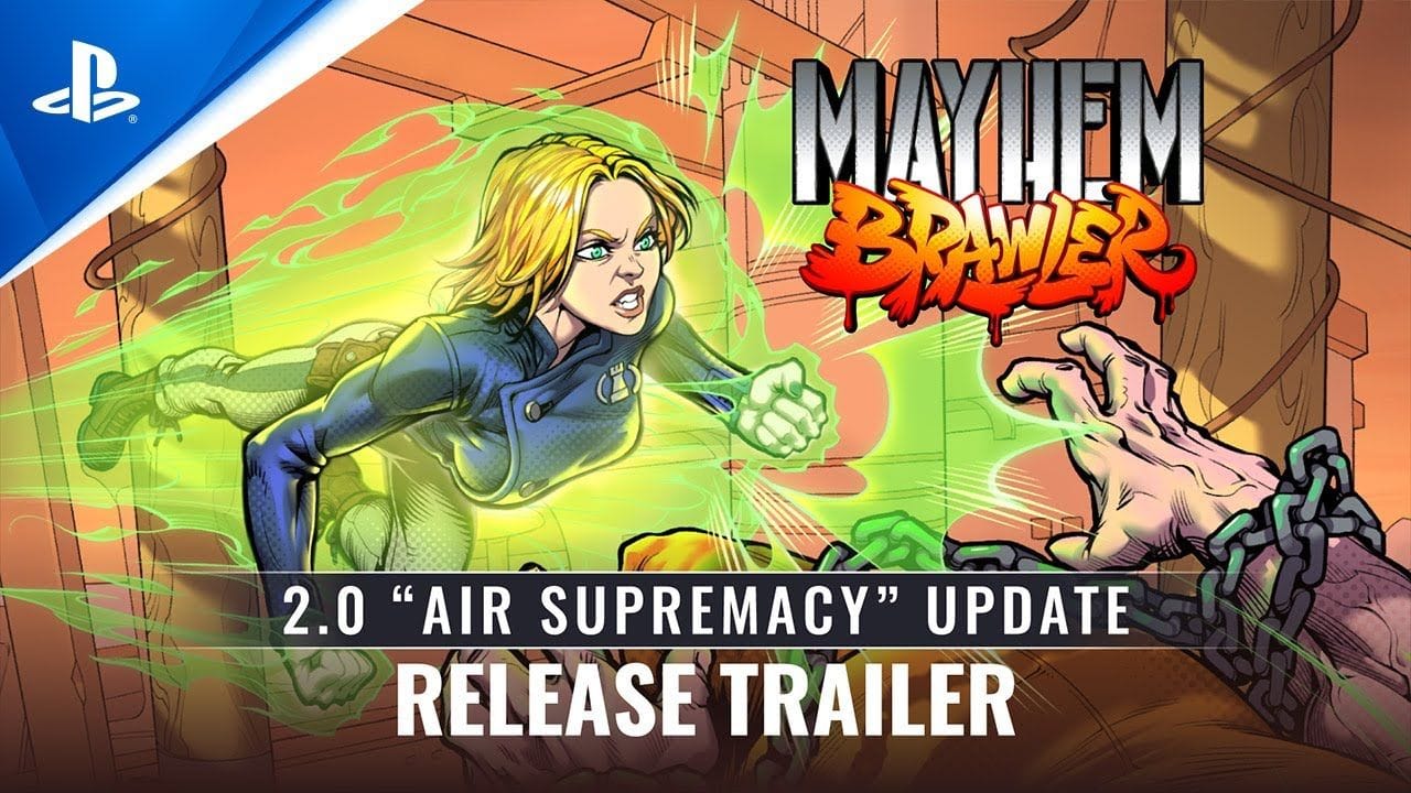 Mayhem Brawler - 2.0 "Air Supremacy" Update Gameplay Trailer | PS4