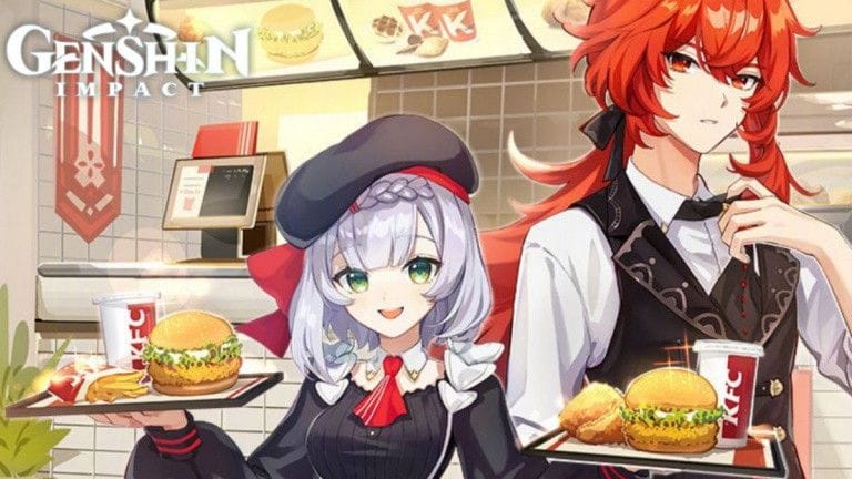 Genshin Impact, le planeur KFC enfin prêt à débarquer : comment le récupérer