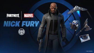 Fortnite : Nick Fury s'invite à son tour sur l'île avec une skin payante