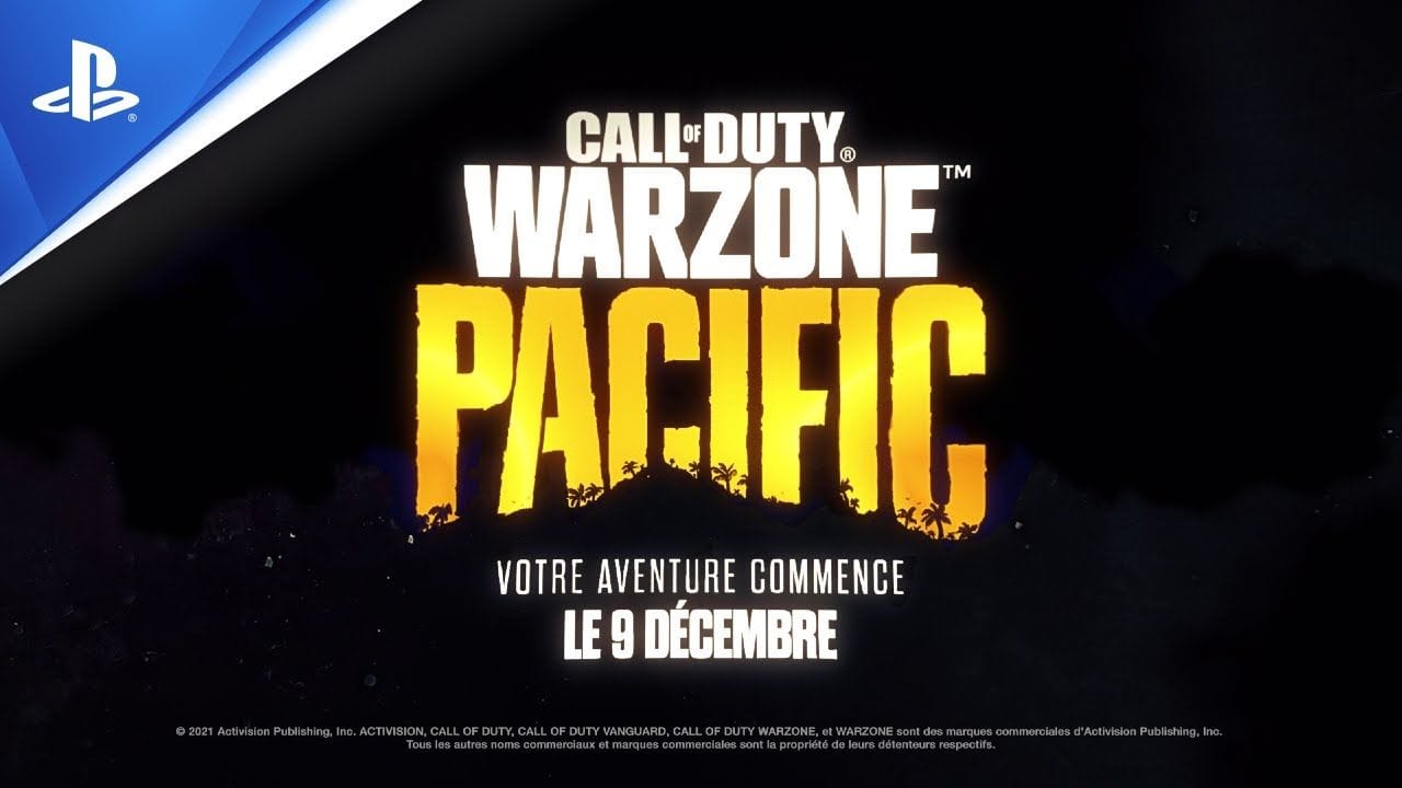 Call Of Duty: Vanguard & Warzone - Teaser trailer Saison Un - Pacific | PS4, PS5