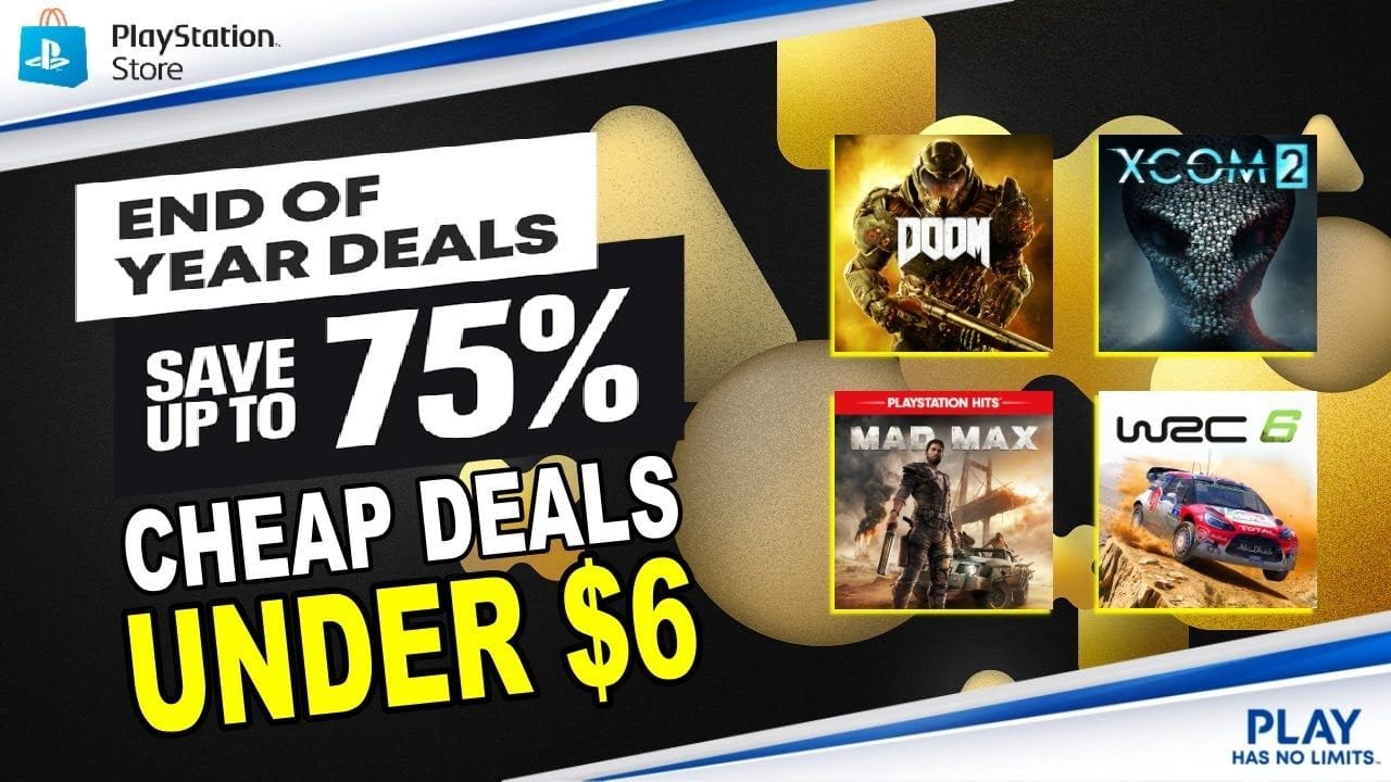 PS STORE End Of Year PSN Deals Under $6 | Super Cheap PSN Deals