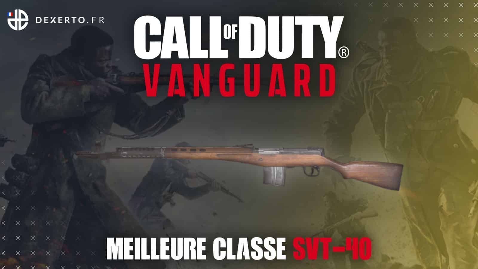 La meilleure classe du SVT-40 sur CoD: Vanguard – accessoires, atouts, guide