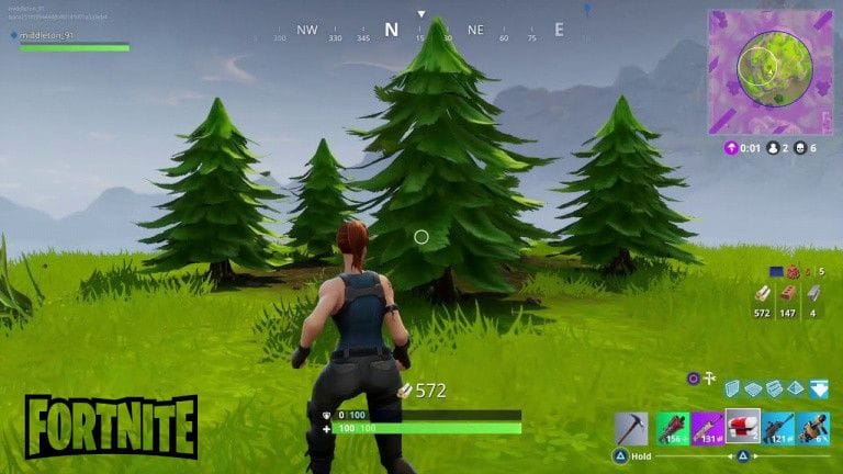 Fortnite, Chapitre 3, les nouveaux arbres : comment se déplacer à la vitesse de la lumière sur l'eau ?