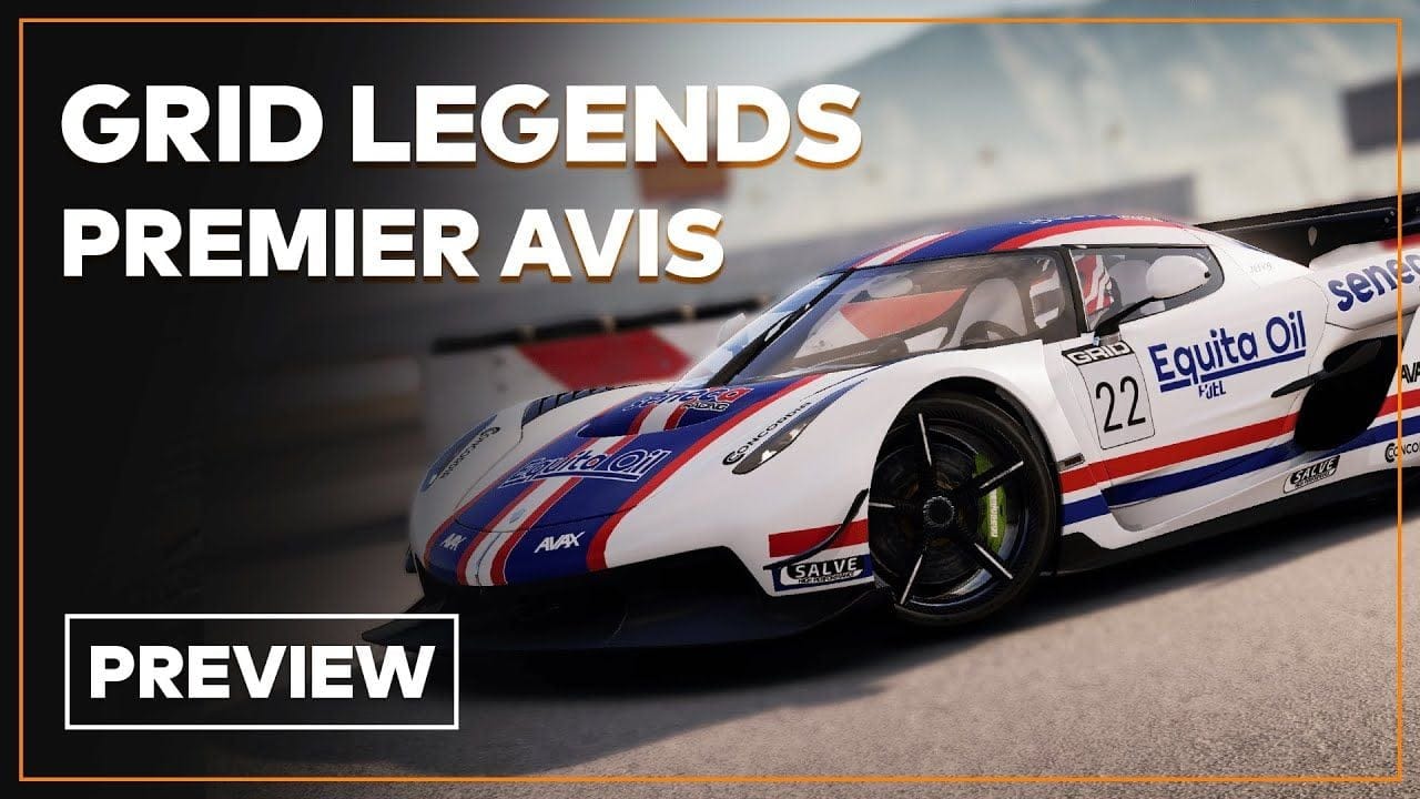 GRID Legends : On y a joué, un jeu de course ambitieux ? Preview en vidéo