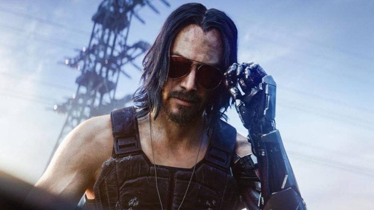 Keanu Reeves n'a jamais joué à Cyberpunk 2077