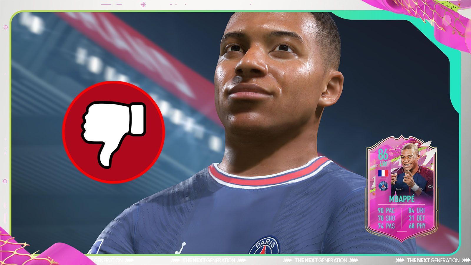 FIFA 22 : La carte FUT Nouvelle Génération de Mbappé jugée inutile selon les joueurs