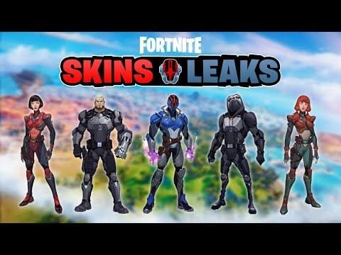 Tous les *NOUVEAUX* skins dévoilés : Les Sept (L'Origine & Les Sœurs) + IO (Fortnite Chapitre 3)