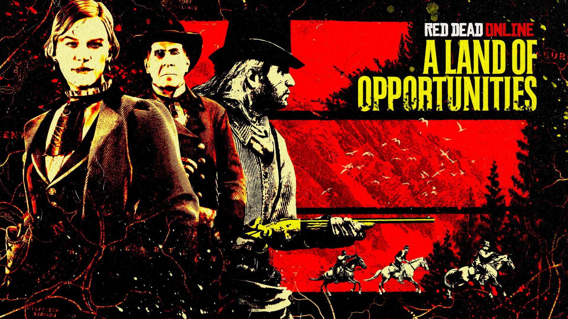 Commencez la nouvelle année avec des bonus dans les missions Une terre d'opportunités, Appel aux armes, les repaires de bande et les séries à la une - Rockstar Games