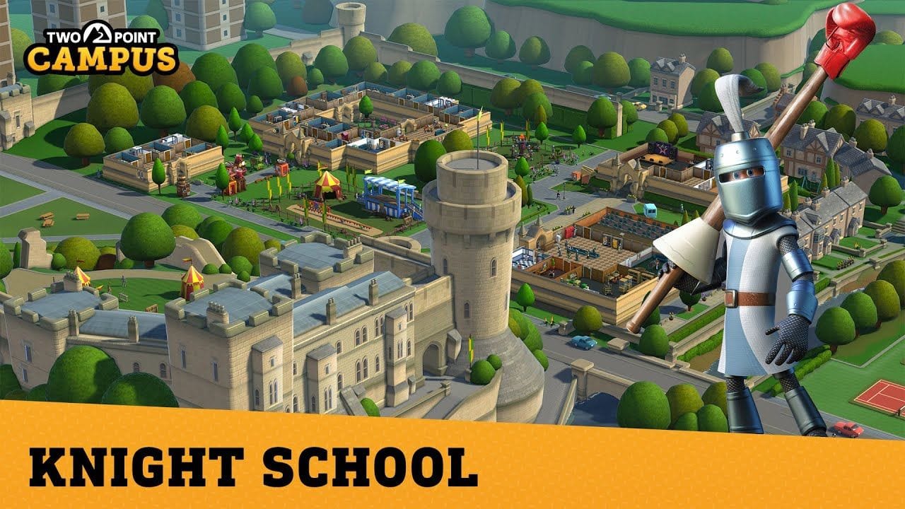 Knight School First Look | Two Point Campus | IGN Expo