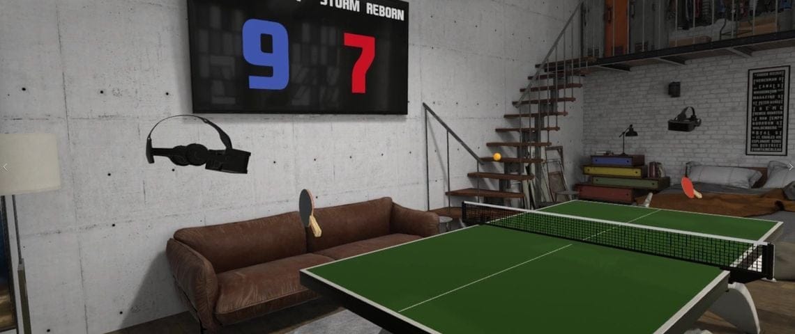 Le PSVR 2 devrait accueillir le jeu de ping-pong le plus réaliste du monde