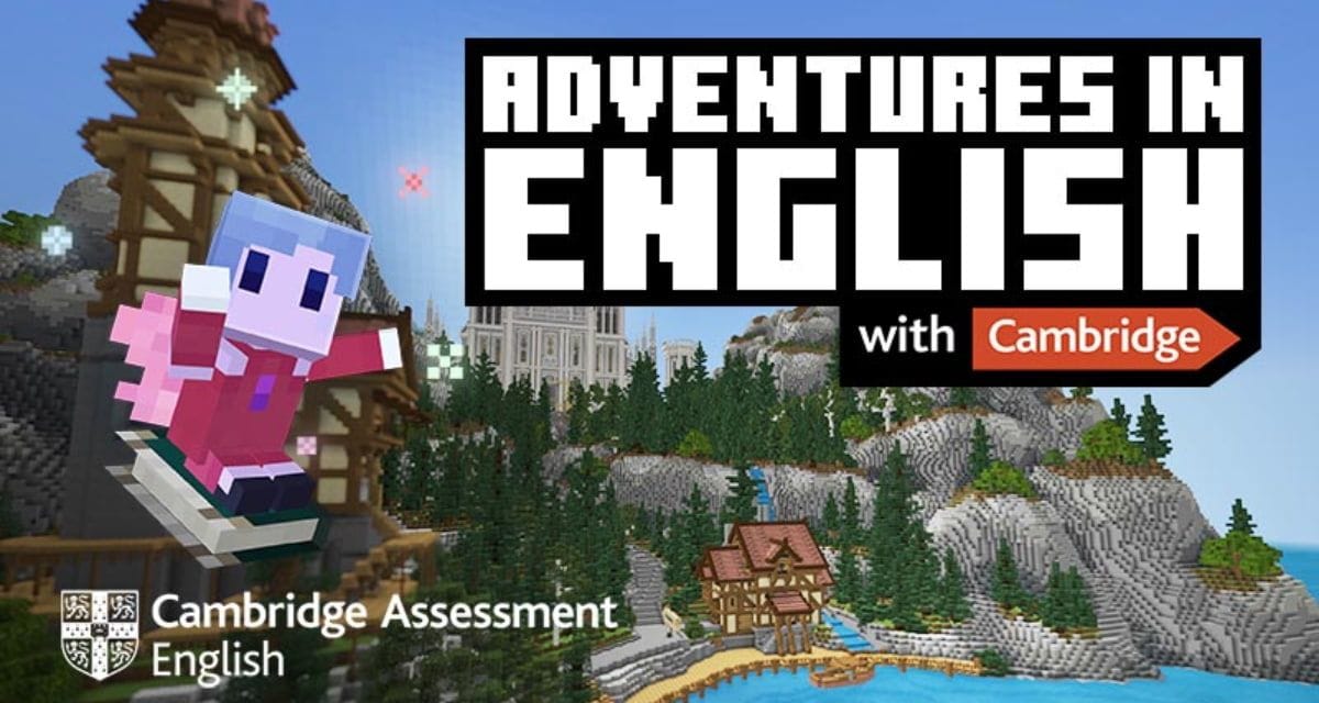 Minecraft et Cambridge s'associent pour vous aider à apprendre l'anglais - Minecraft.fr