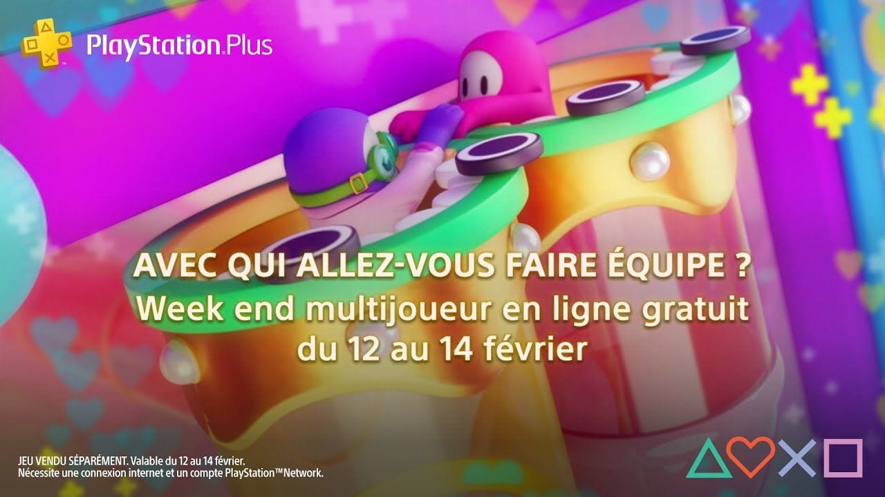 PlayStation Plus - Week-end multijoueur en ligne gratuit du 12 au 14 février | PS4, PS5