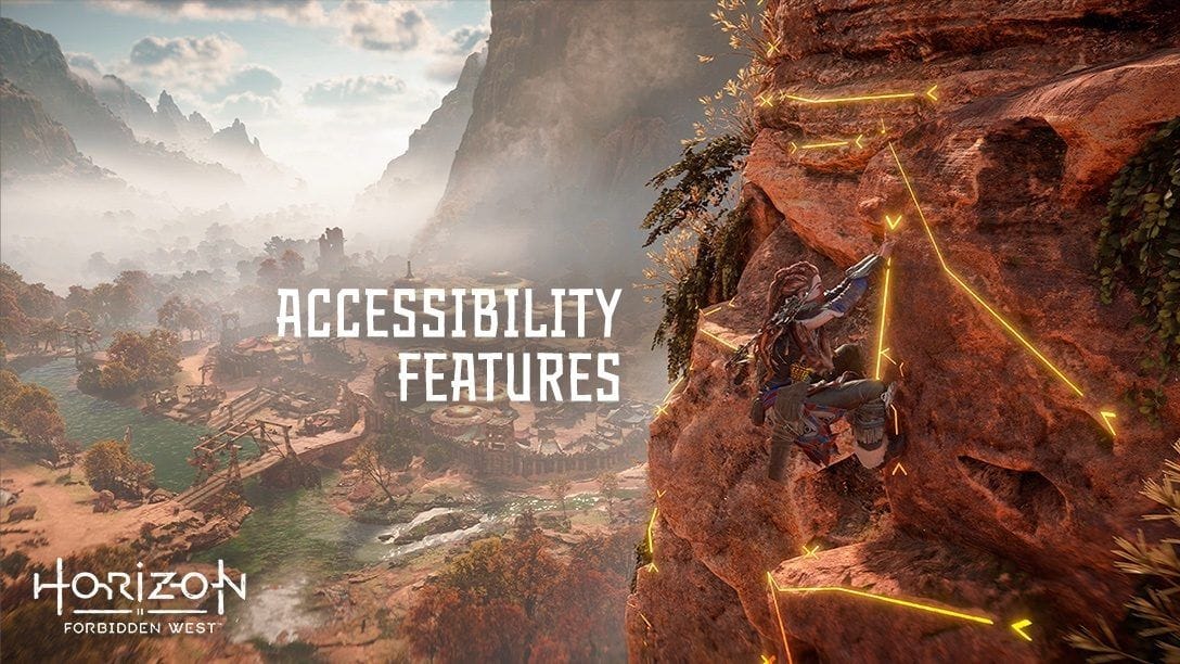 Fonctionnalités d’accessibilité dans Horizon Forbidden West