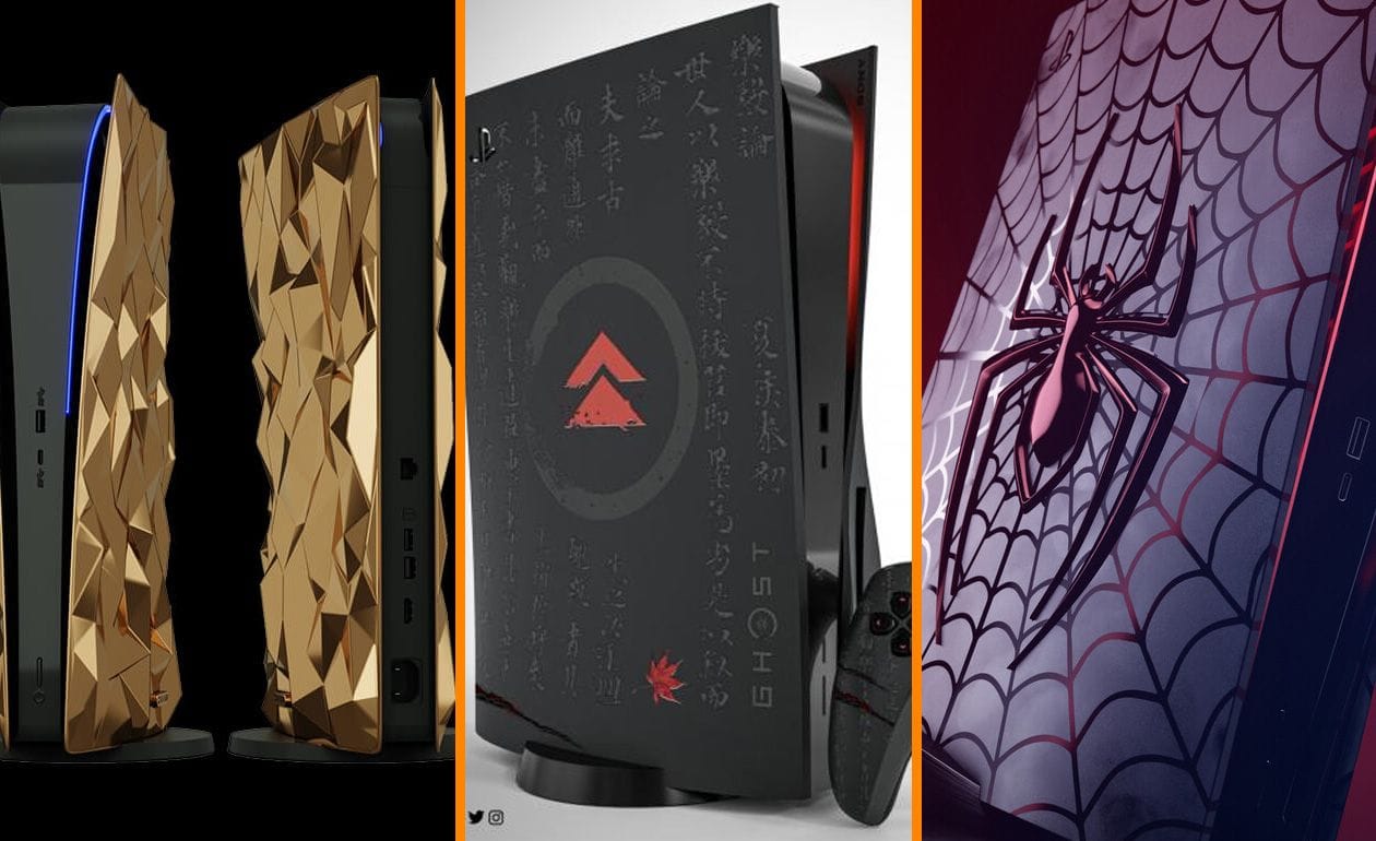 Notre top 5 des meilleures faceplates PS5 (or, cuir et nostalgie...)