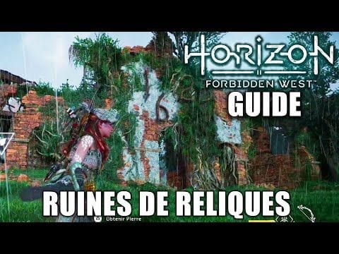 HORIZON FORBIDDEN WEST - Toutes les RUINES DE RELIQUES (Emplacements & Solution) Ornements