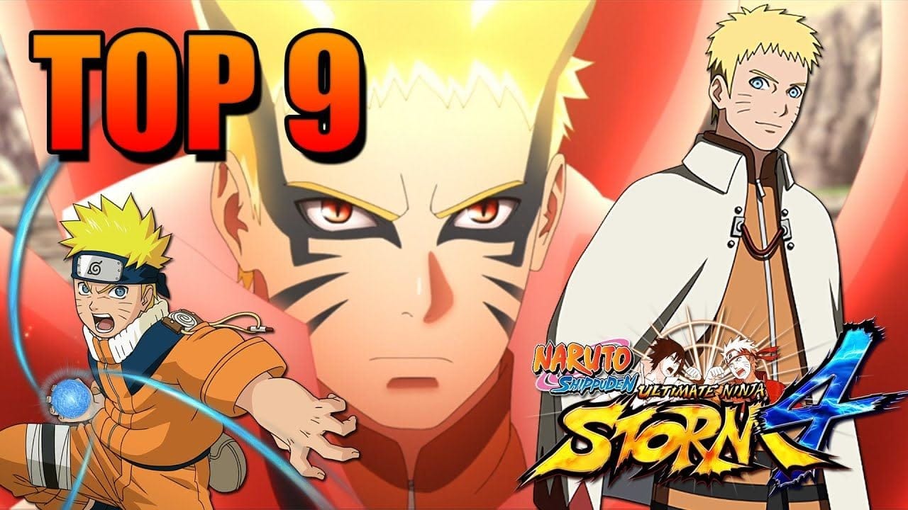 TOP 9 DES MEILLEURS NARUTO SUR NARUTO STORM 4