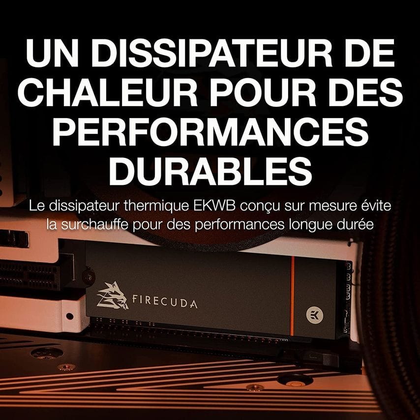 Les bons plans de la rédac' - Le SSD PS5 FireCuda 530 avec dissipateur 1 To et 500 Go en promo