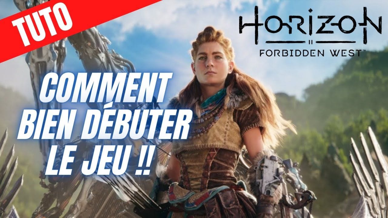 TUTO HORIZON FORBIDDEN WEST : COMMENT BIEN DEBUTER ! XP COMPÉTENCES ARGENT ... [ GUIDE & ASTUCES ]