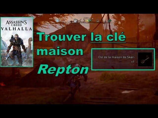 Solution : Trouver clé de la maison à Repton (Trésor) - Assassin's Creed® Valhalla (PS4)