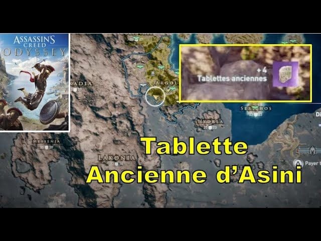 Tablette Ancienne Ruine d'Asini - Assassin's Creed® Odyssey (PS4)