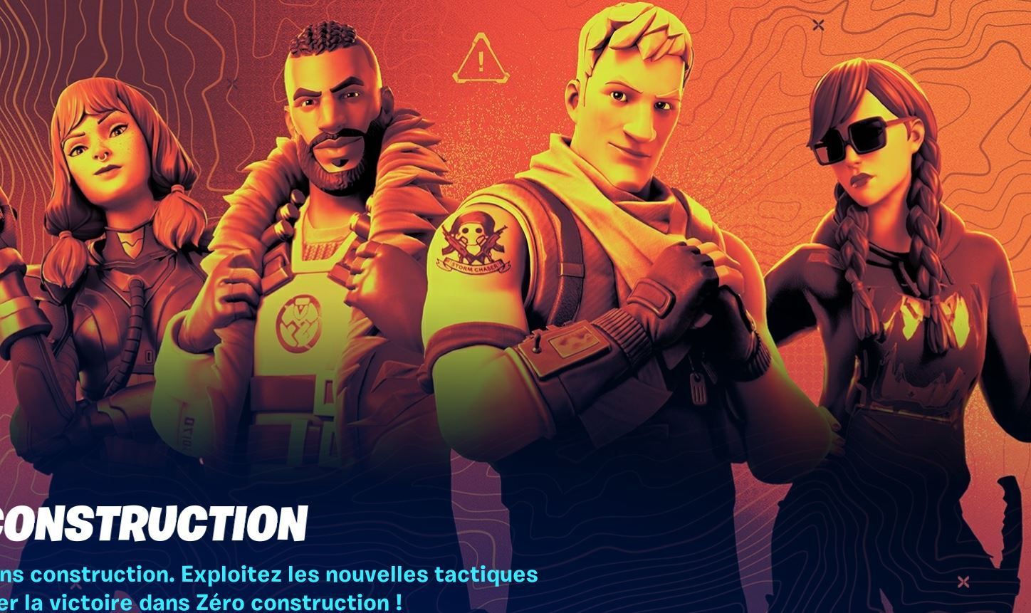 Fortnite lance un mode sans constructions