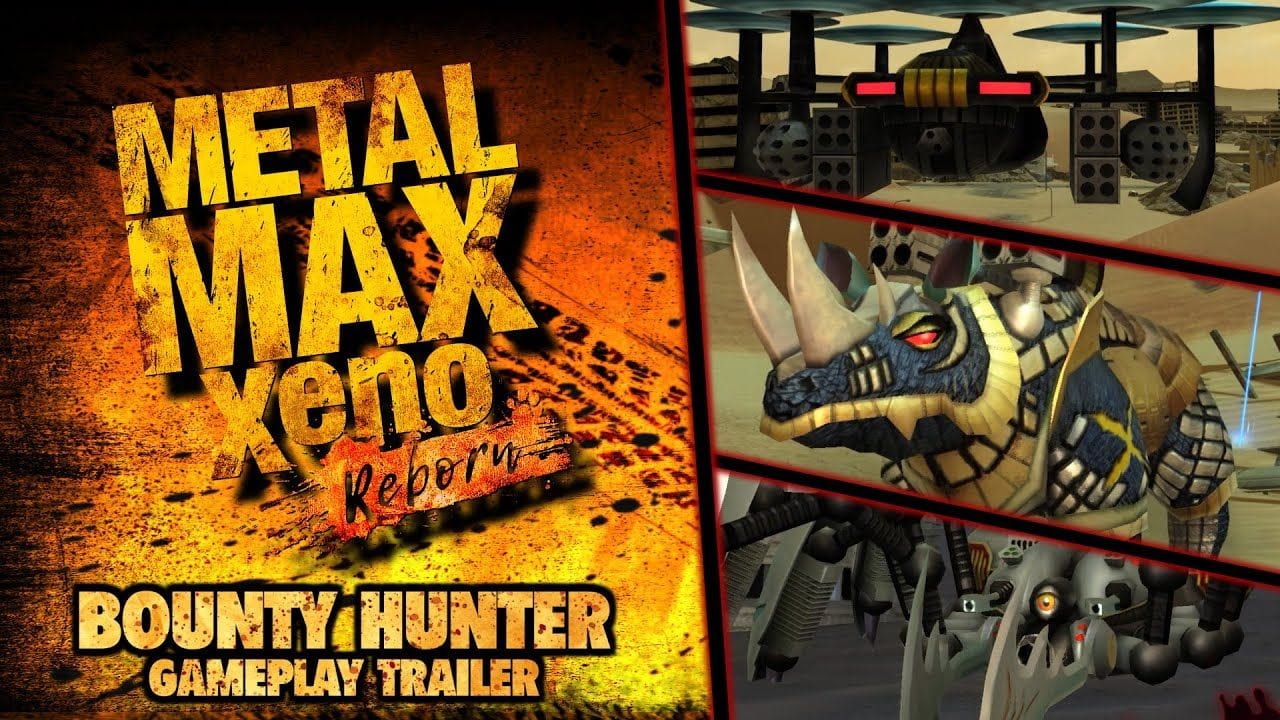 Metal Max Xeno Reborn - Bounty Hunter Gameplay Trailer
