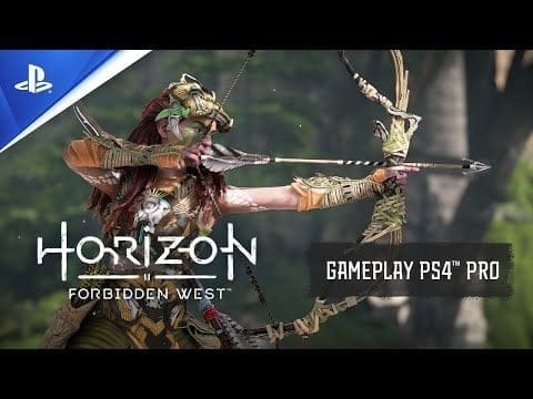 Horizon Forbidden West - Trailer de gameplay sur PS4 Pro - 4K