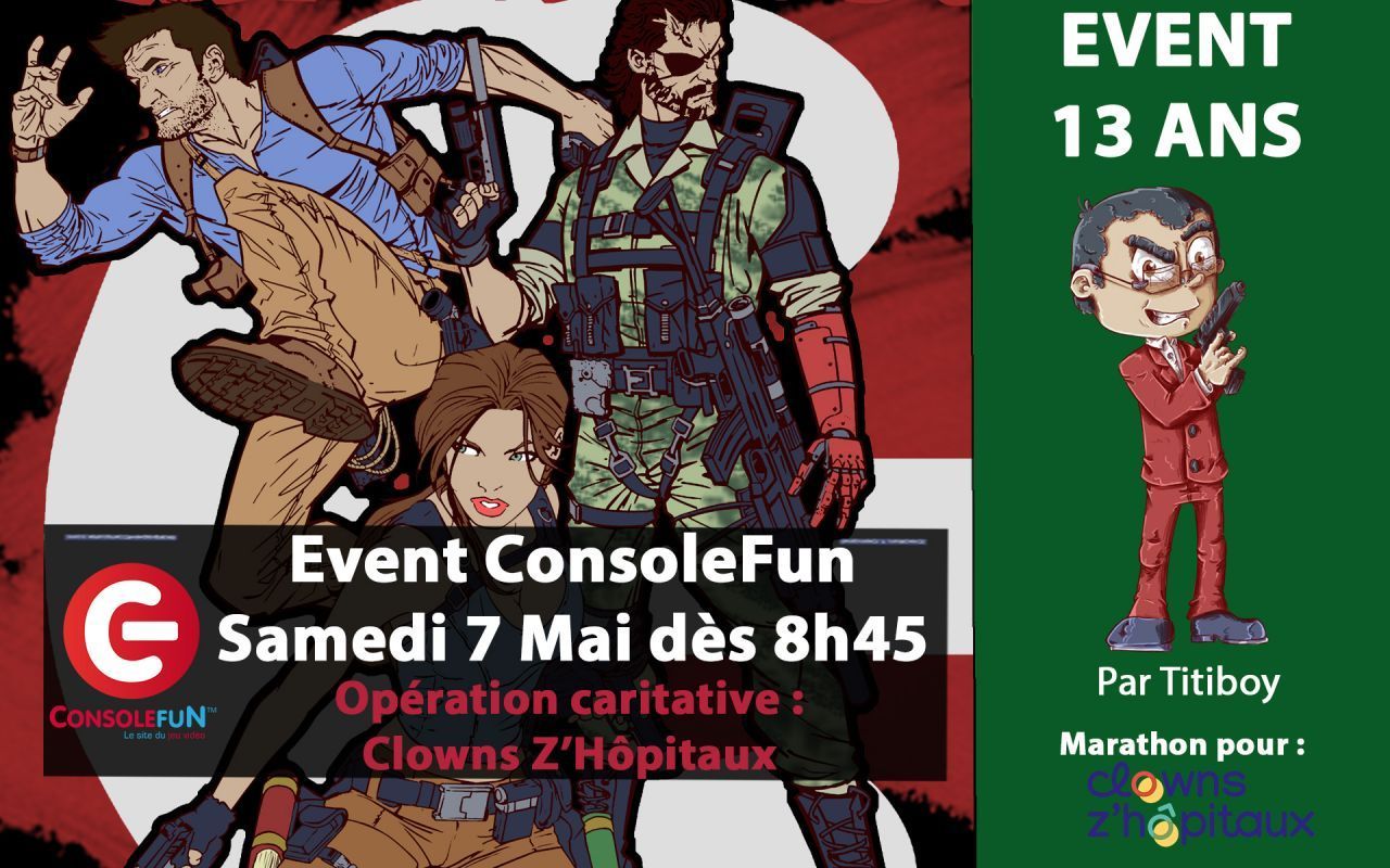 [EVENT EN COURS] Pour suivre notre événement caritatif pour Clowns Z'Hôpitaux, et voir notre planning... c'est ici !