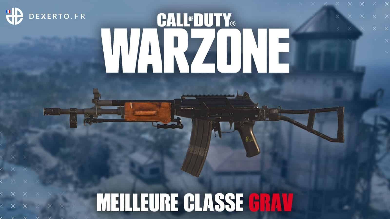 La meilleure classe Warzone du Grav : accessoires, atouts…