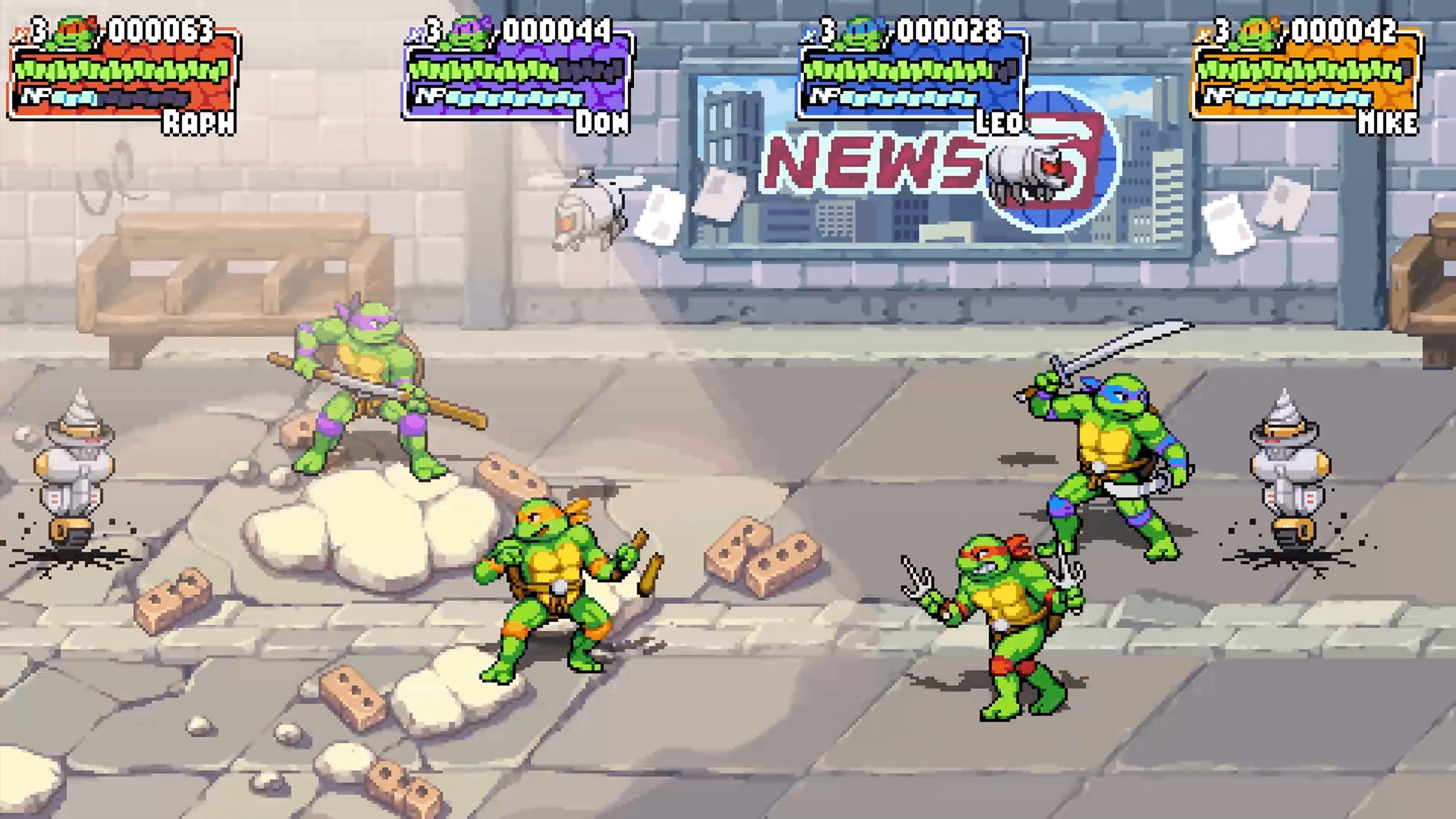 TMNT Shredder's Revenge conçu «comme une saison du dessin animé»