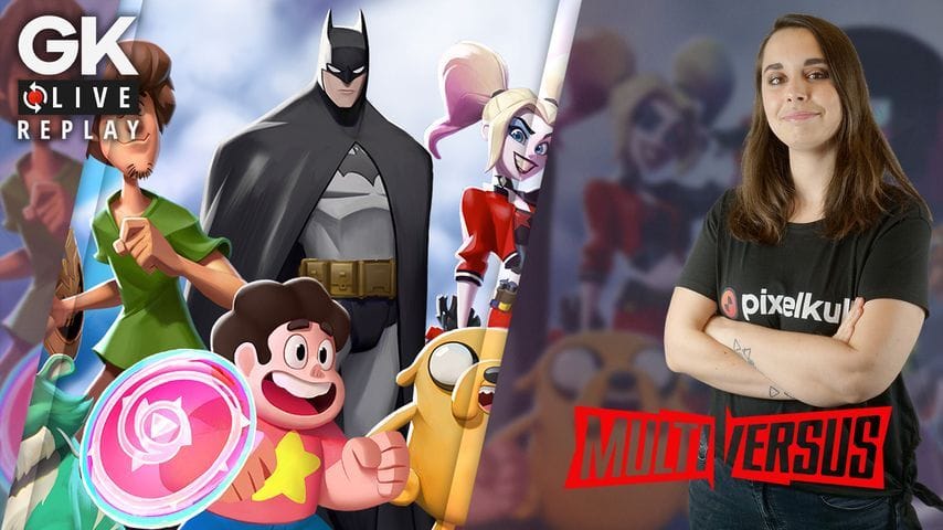 GK Live (replay) - Premiers combats sur MultiVersus, le prochain Smash Bros. au pays des licences Warner