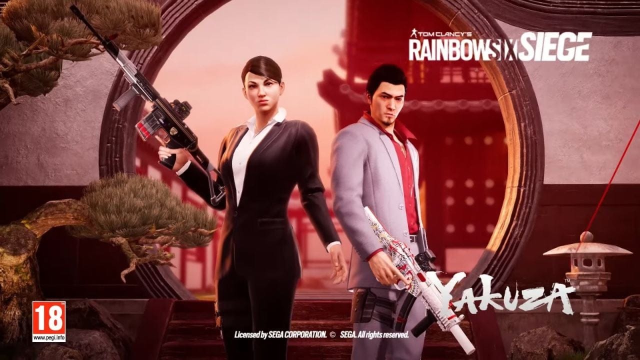 Rainbow Six Siege : Des skins ''Yakuza'' maintenant disponibles !