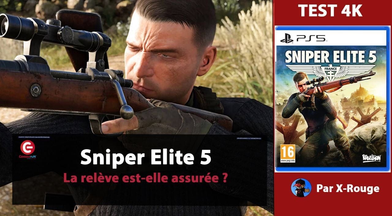 [TEST / Gameplay 4K] Sniper Elite 5 sur PS5