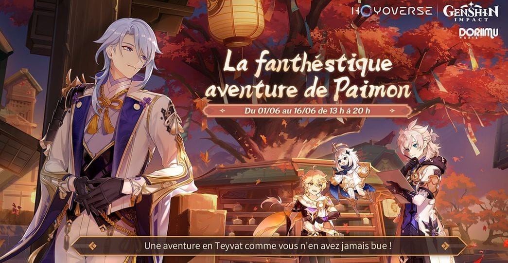Genshin Impact - Événement IRL : "La fanthéstique aventure de Paimon" - Next Stage