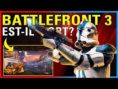 BATTLEFRONT 3 est-il MORT!? Grosses Infos pour le jeu FPS & Stratégie Star Wars de Respawn!