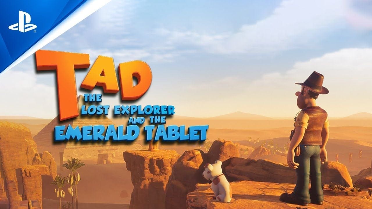 Tad the Lost Explorer and the Emerald Tablet - Announce Trailer | PS5 & PS4 Games