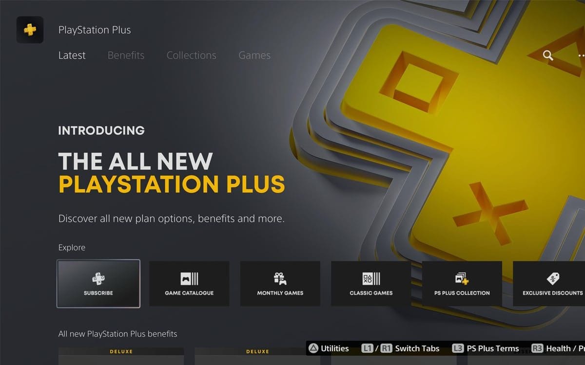 PlayStation Plus : découvrez à quoi ressemble la nouvelle interface