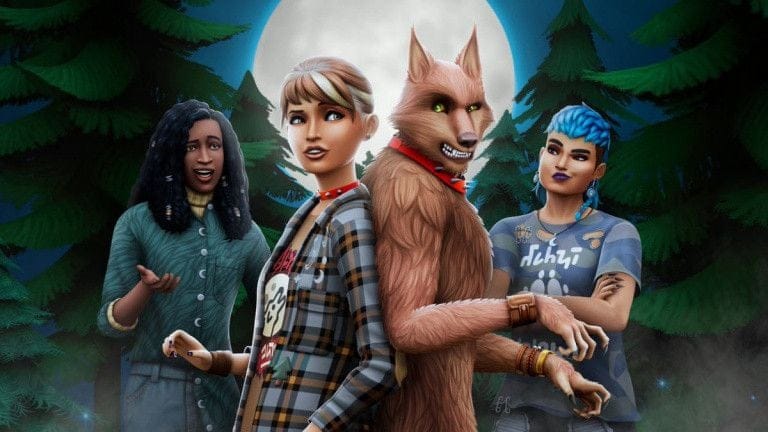 Les Sims 4 : le pack Loups-garous se dévoile dans un trailer lunaire et frissonnant