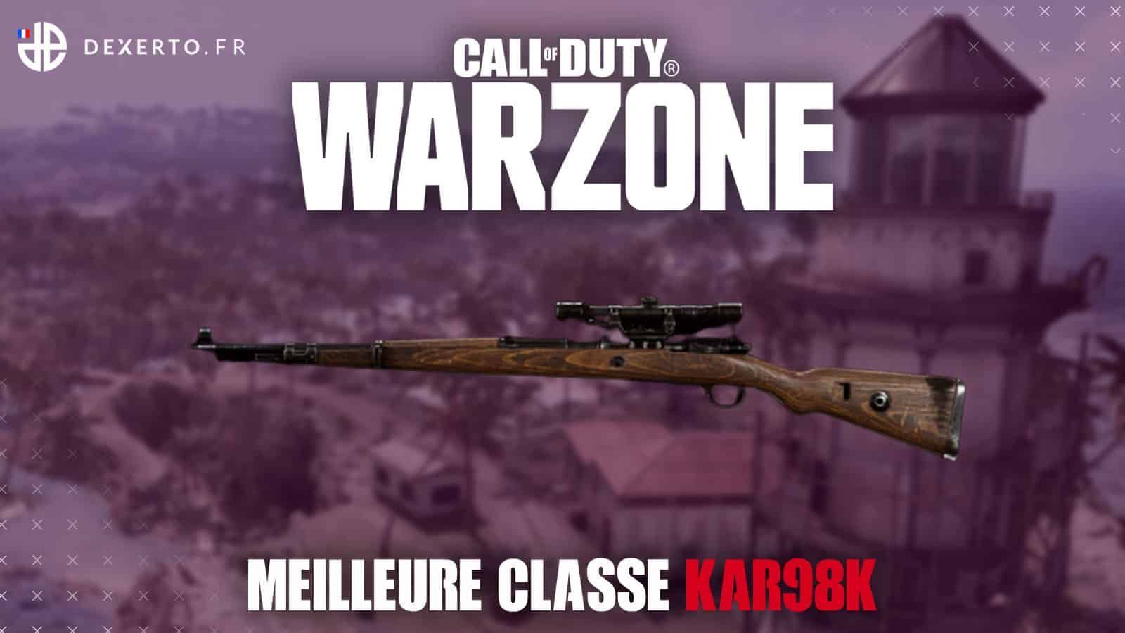 La meilleure classe Warzone du Kar98k de Vanguard - Accessoires, atouts...