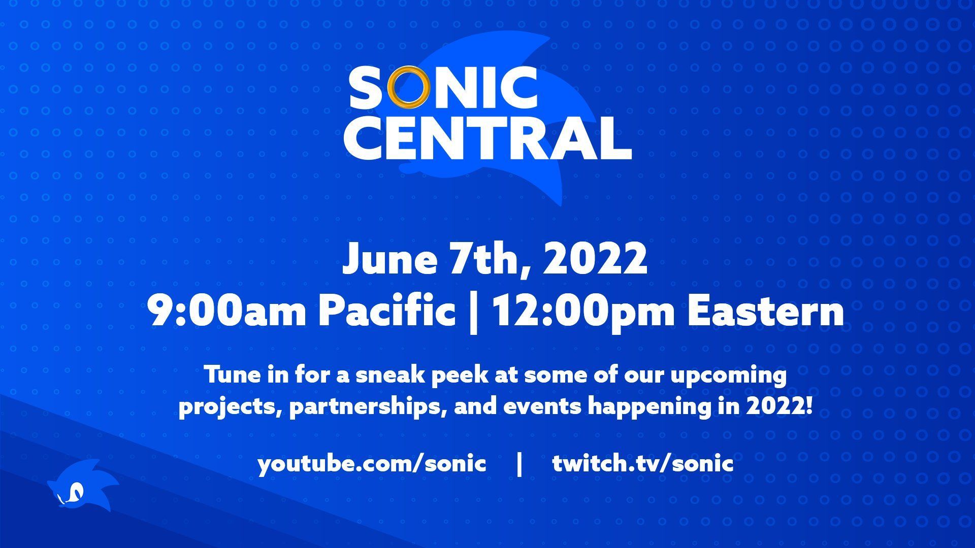 Sonic Central : la présentation en remettra une couche à 18h