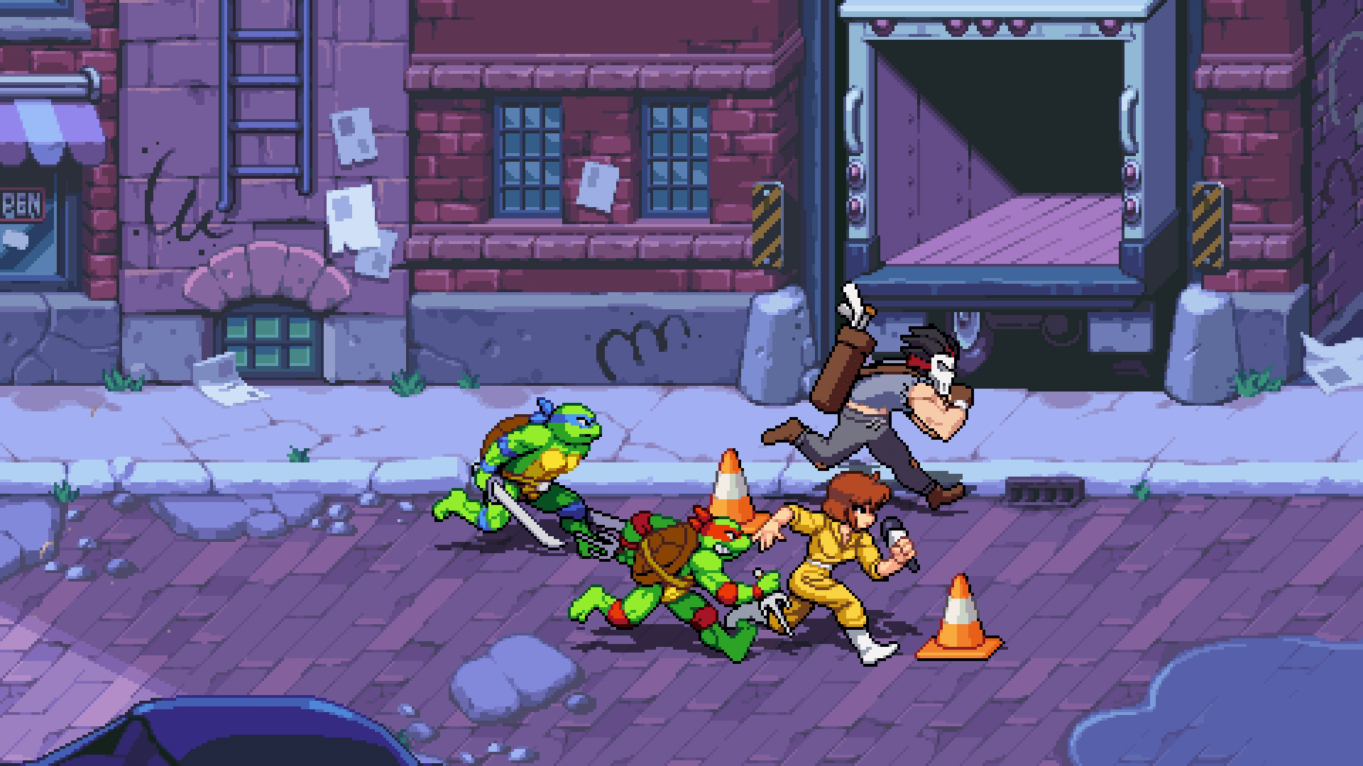 Casey  Jones rejoint TMNT: Shredder’s Revenge, découverte du mode co-op à six joueurs