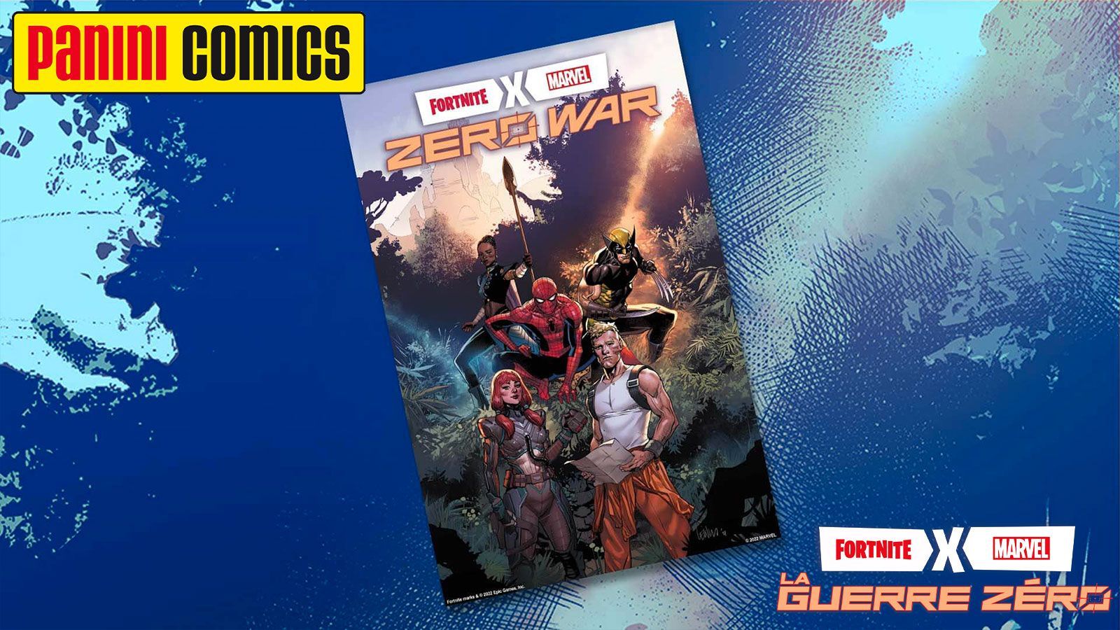 Fortnite x Marvel : la Guerre zéro - Cet incroyable comics de Panini qui vous offre un skin