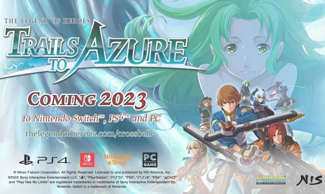 The Legend of Heroes: Trails To Azure - Le jeu se dévoile dans un tout nouveau trailer