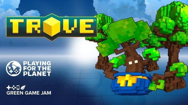 Trove participe à la Green Game Jam en organisant Grovin' and Trovin' : un événement en jeu d'une durée de 1 mois