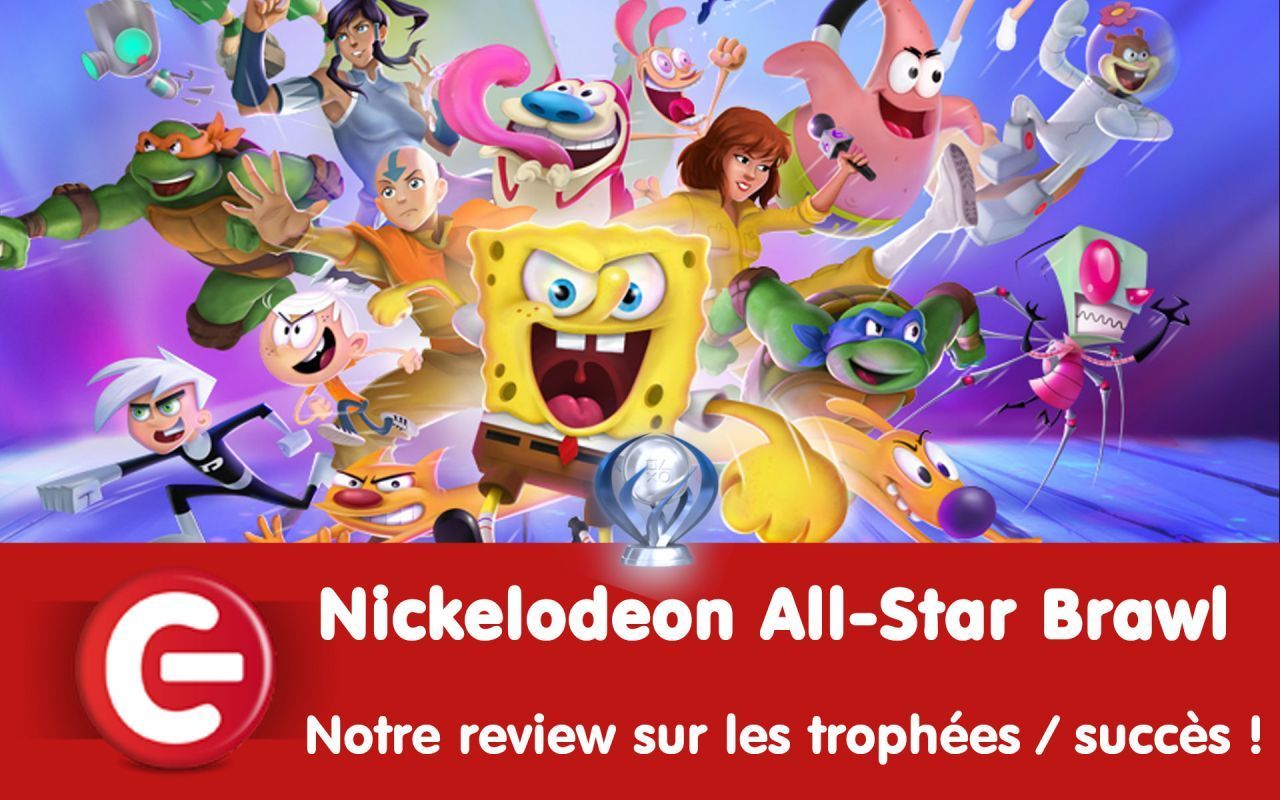Nickelodeon All-Star Brawl : Notre review sur les trophées / succès !