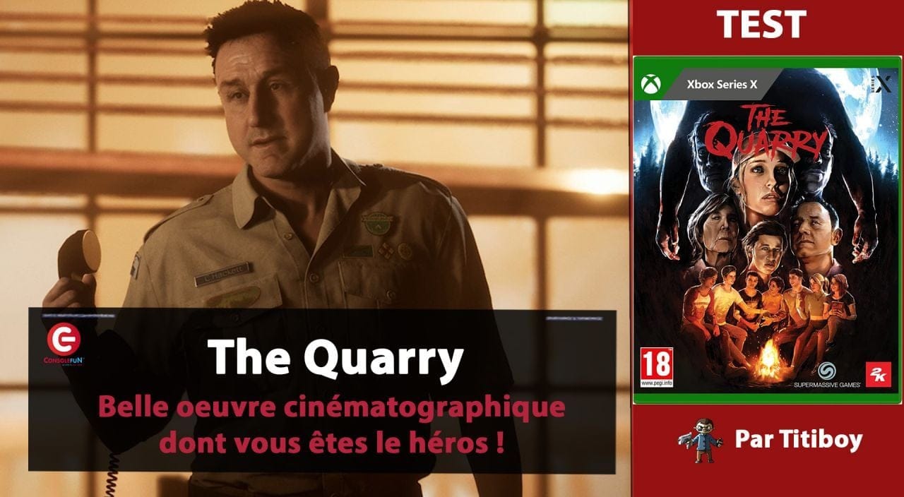 [VIDEO TEST] THE QUARRY sur XBOX SERIES X (et PS5)