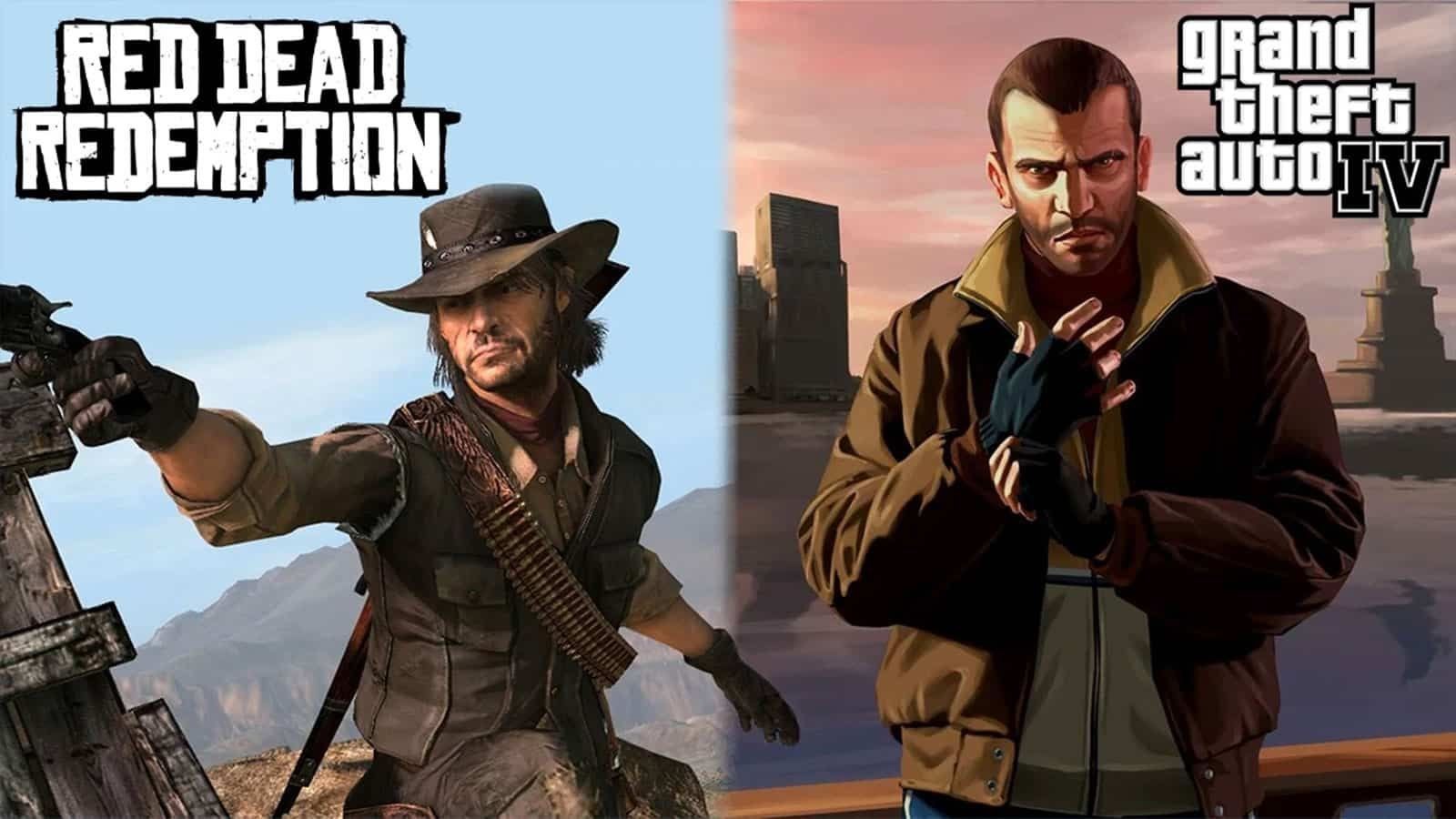 Rockstar Games aurait abandonné l'idée de remasteriser GTA IV et Red Dead Redemption