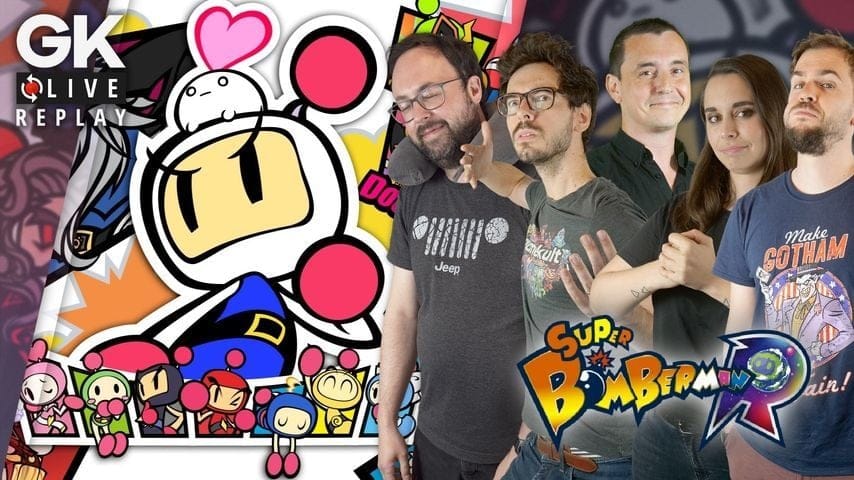 GK Live (replay) - Un GK live explosé au sol pour la reprise : la rédac à 6 sur Super Bomberman R