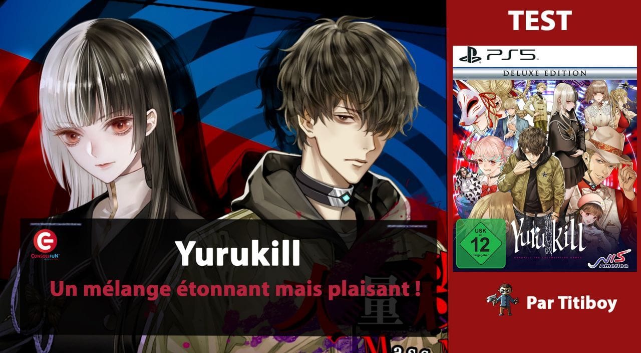 [VIDEO TEST] Yurukill: The Calumniation Games sur PS5, PS4 et SWITCH