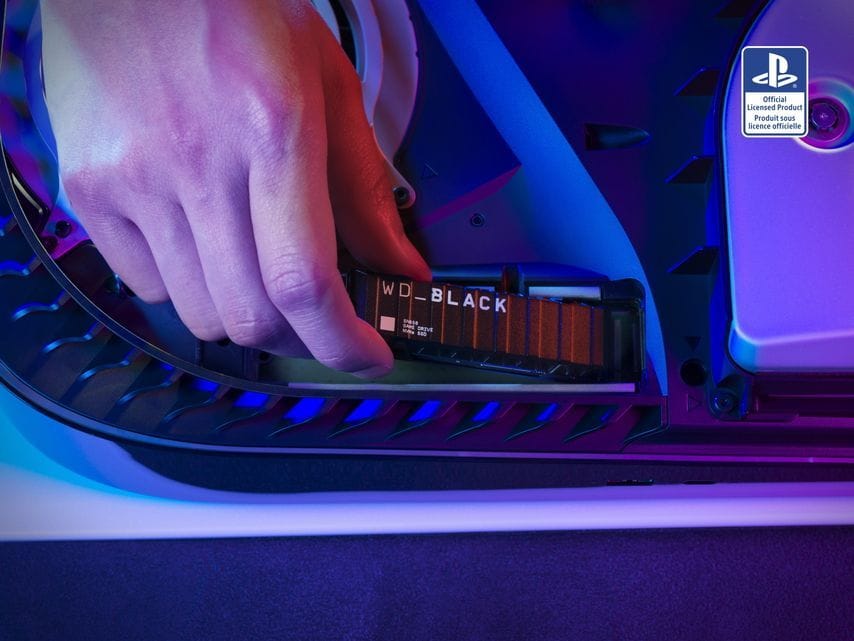 SSD PS5 : le WD Black SN850 de Western Digital reçoit la certification officielle de Sony